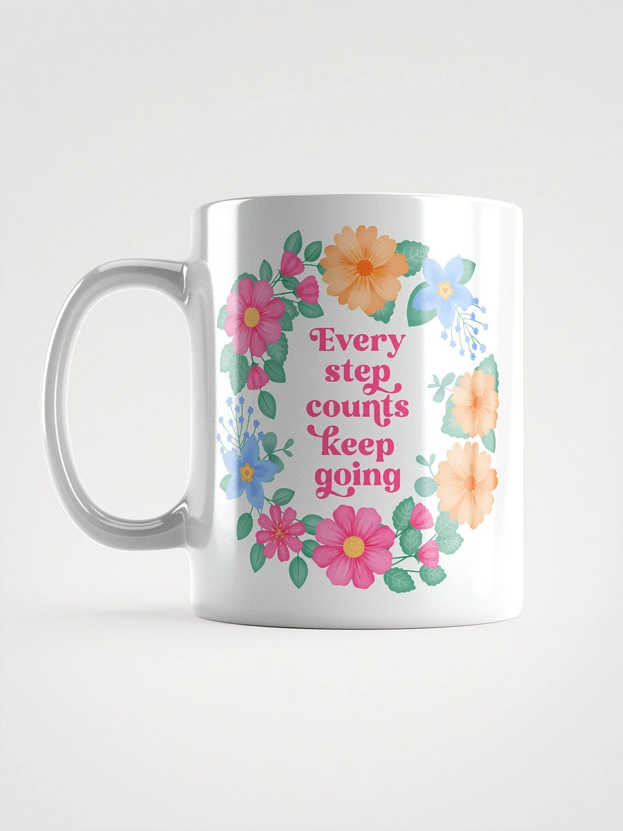 Every step counts keep going - Motivational Mug product image (6)