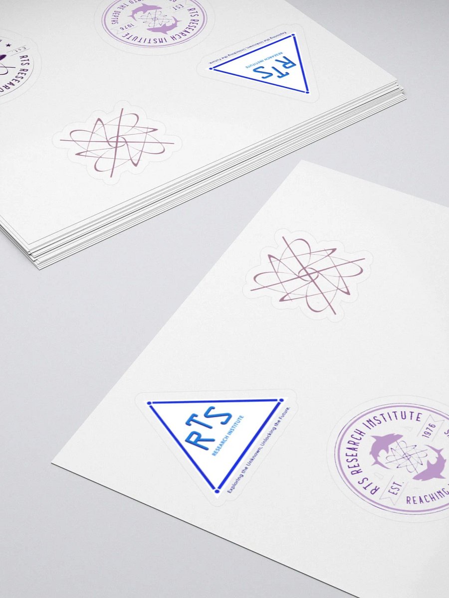 RTS Research Kiss Cut Stickers product image (4)
