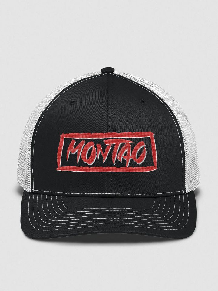 Trucker Hat Red Montao Logo product image (4)