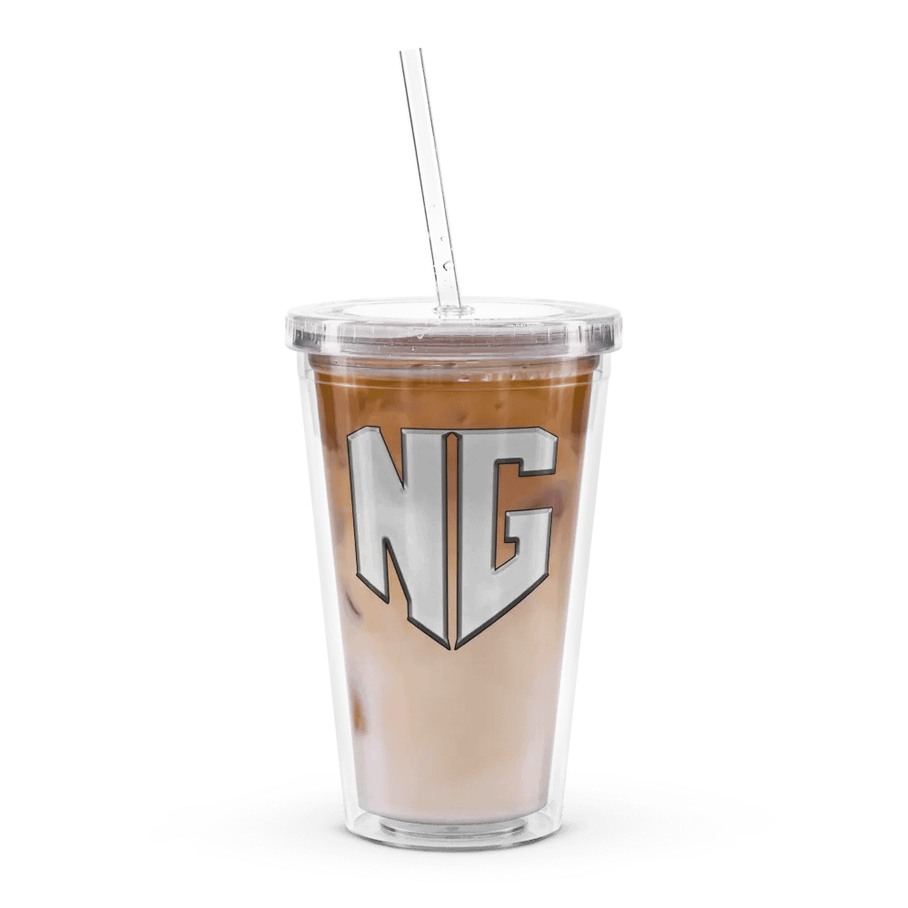 N.E.W. Gaming Clear Plastic Tumbler product image (8)