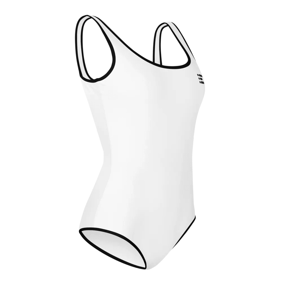 All-Over Print Youth Swimsuit w/ Left Logo product image (5)