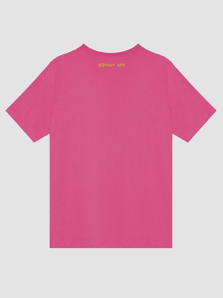 Destination Bigfoot Bronco Bigfoot Logo Bella+Canvas Women's Relaxed V-Neck T-Shirt (Berry) product image (4)