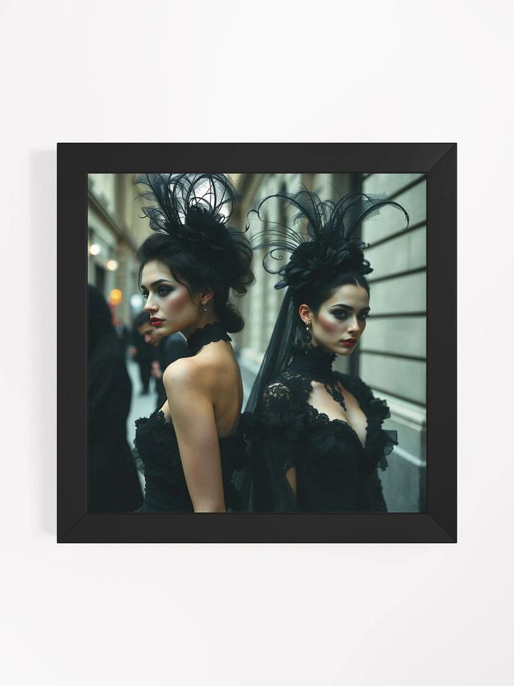 Gothic Urban Elegance Framed Print product image (7)