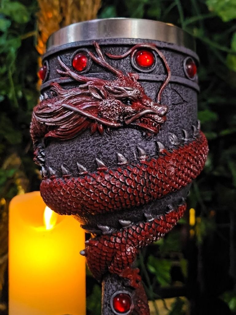 The Armored Kingdom Red Bloodfire Dragon Crimson Goblet product image (2)