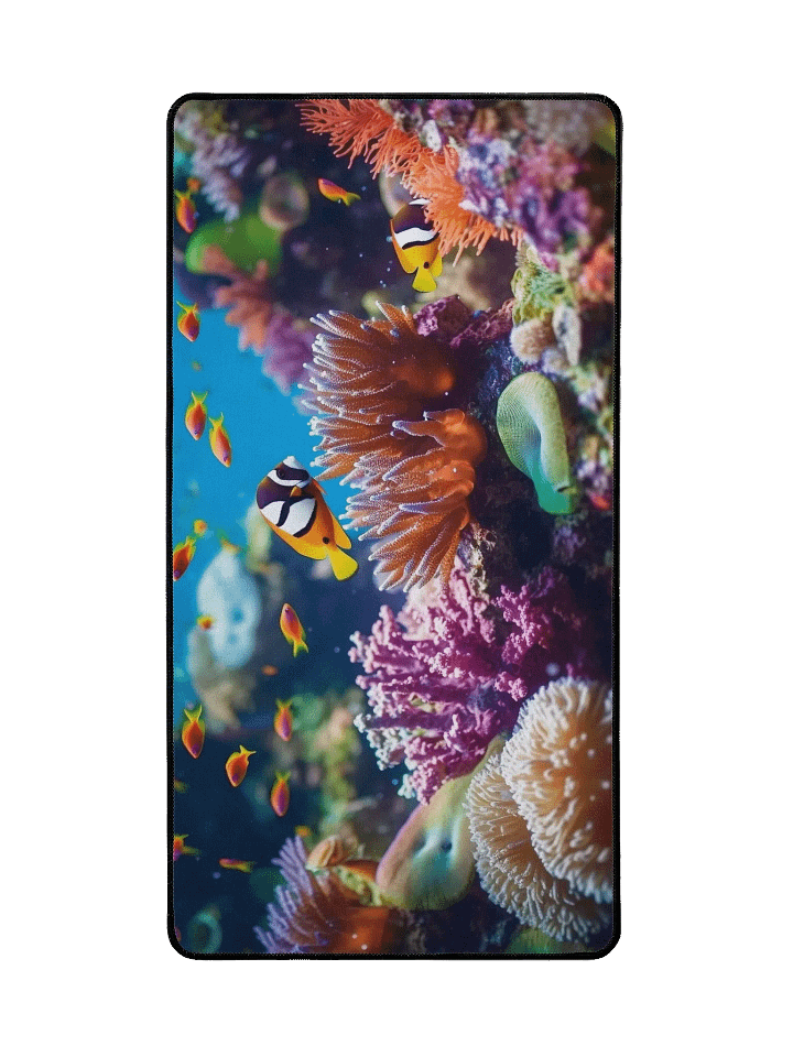 Fishes and Coral Reef Desk Mat by Treasure Pie product image (2)