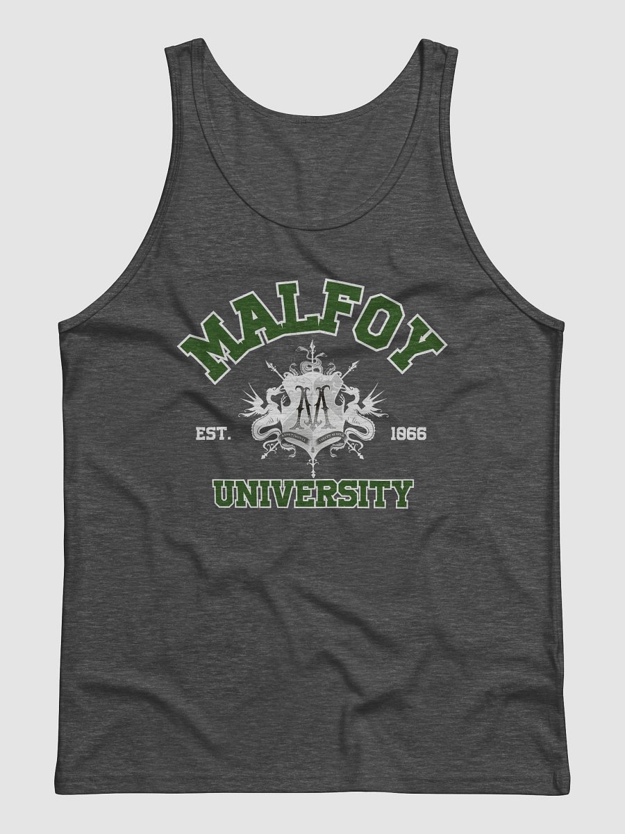 Malfoy University Vintage Varsity Tank Top product image (2)