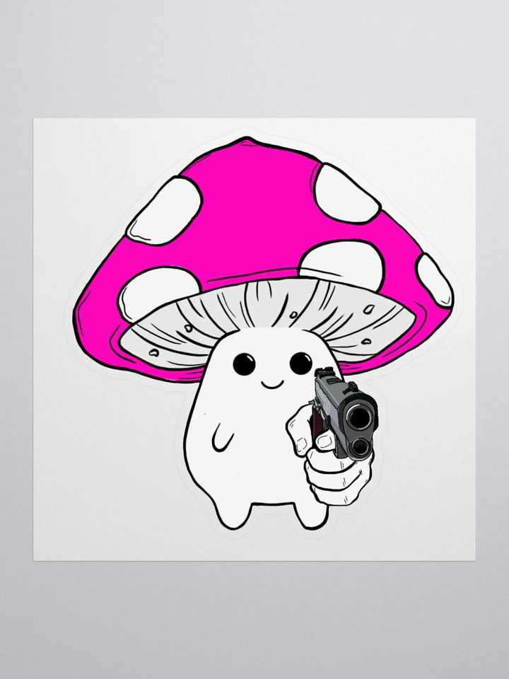 Magick (The Mushroom) Vinyl Stickers product image (1)
