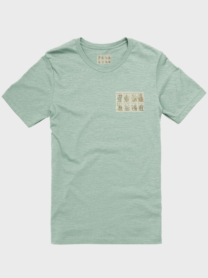 Flora’s Feast Botanical Art T-Shirt – Vintage Flowers Reimagined by Dr. Mac Garden Style product image (11)