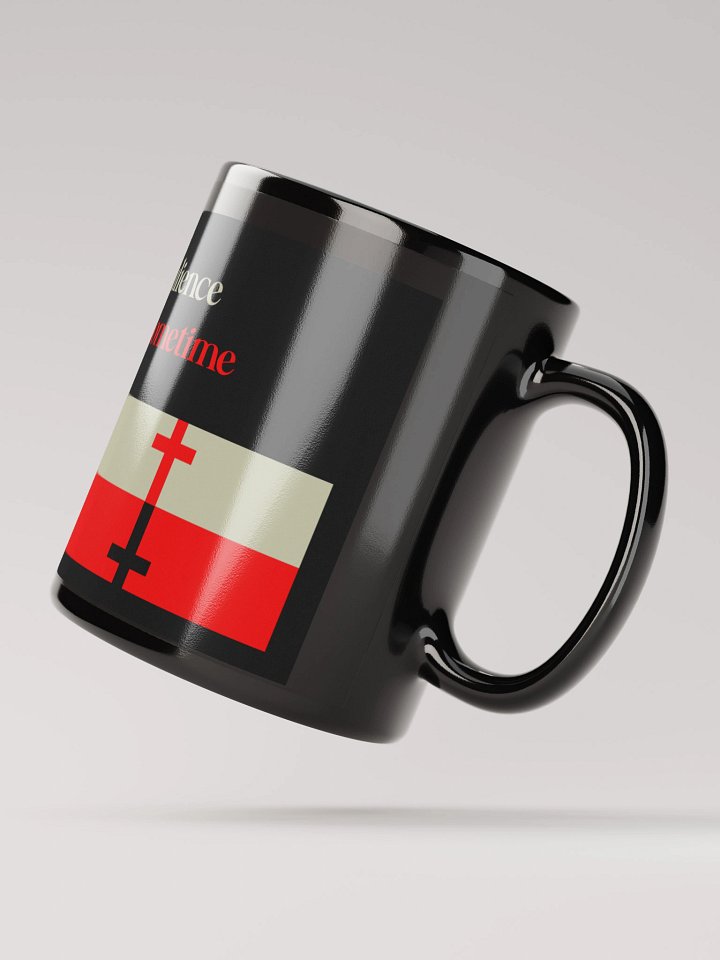 Sometime - Black Glossy Mug product image (4)