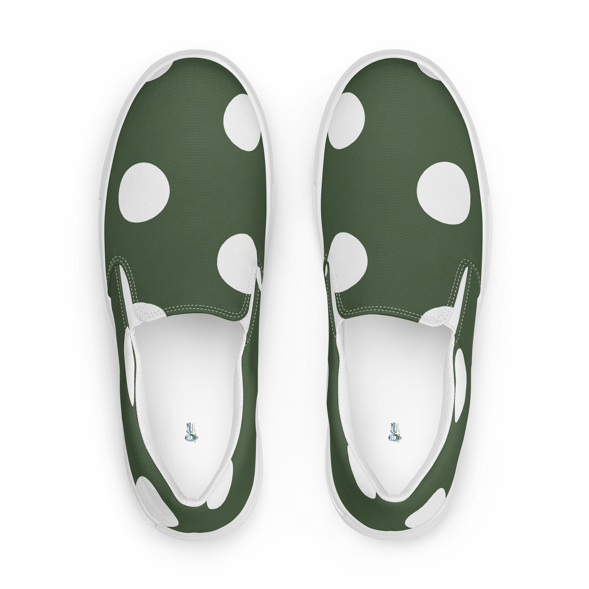 Poka Dot in TomThumb Green. product image (1)