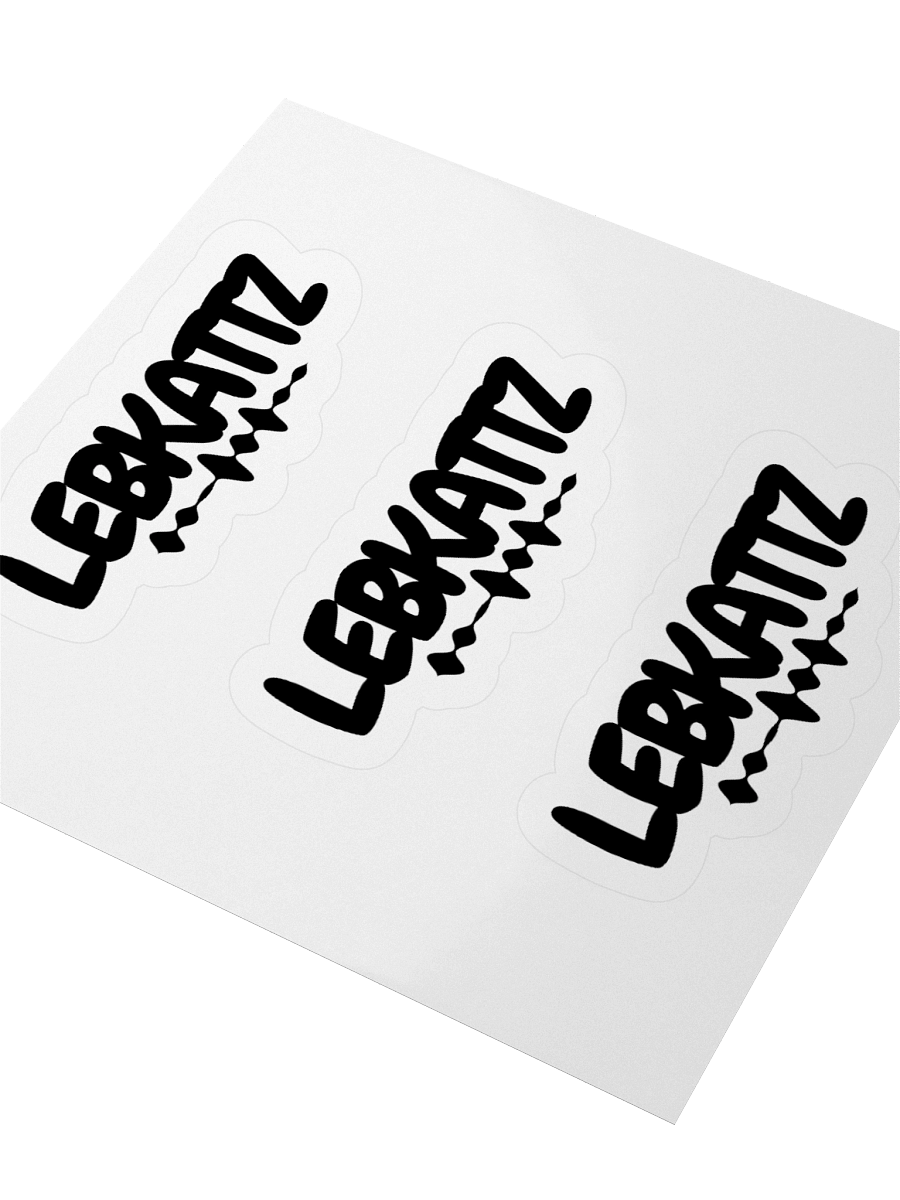 DJ LebKattz Logo Stickers product image (3)