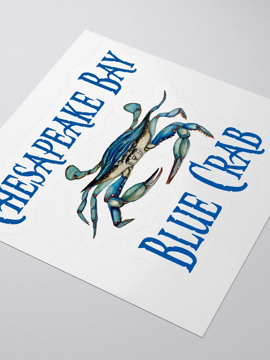 Chesapeake Bay Blue Crab Sticker product image (9)