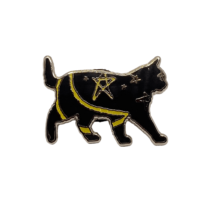 Midnight the Cat Pin product image (1)