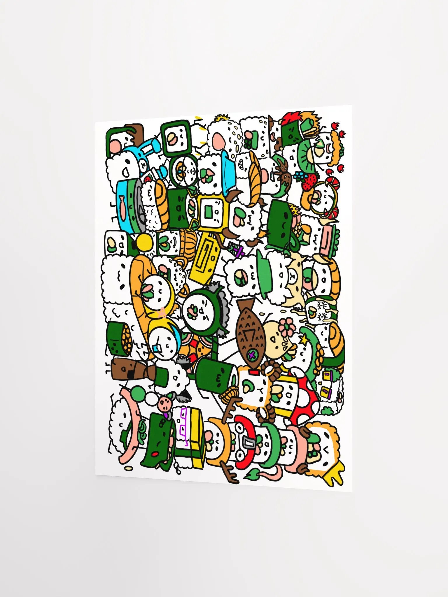 Sushi and Friends Poster product image (2)