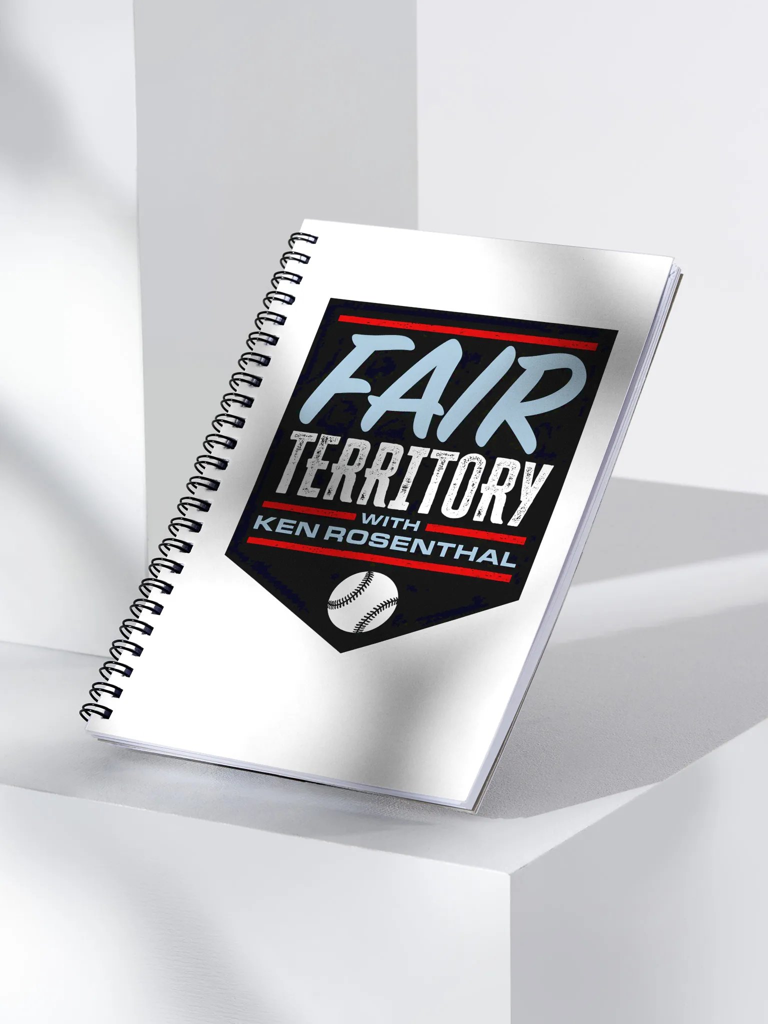 Fair Territory with Ken Rosenthal Spiral Notebook product image (2)