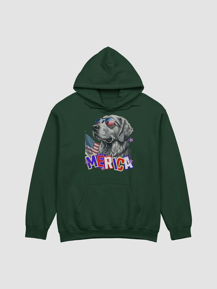 Merica Golden Retriever Patriotic Pooch Hoodie product image (5)