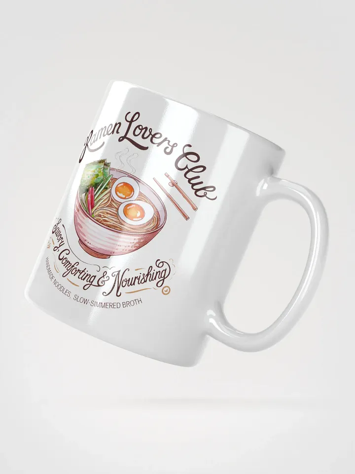 Ramen Lovers Club White Glossy Mug product image (4)
