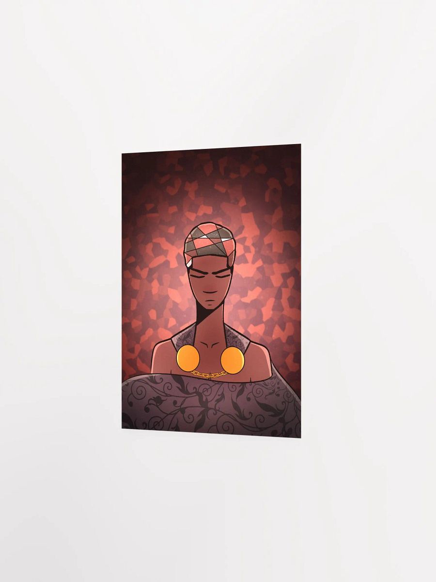 Jean Stained Glass Print product image (2)