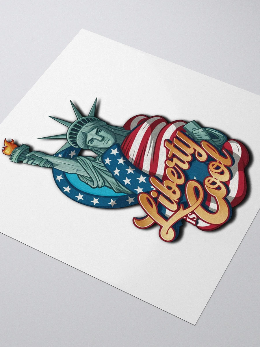 Liberty is Cool Vinyl sticker product image (8)