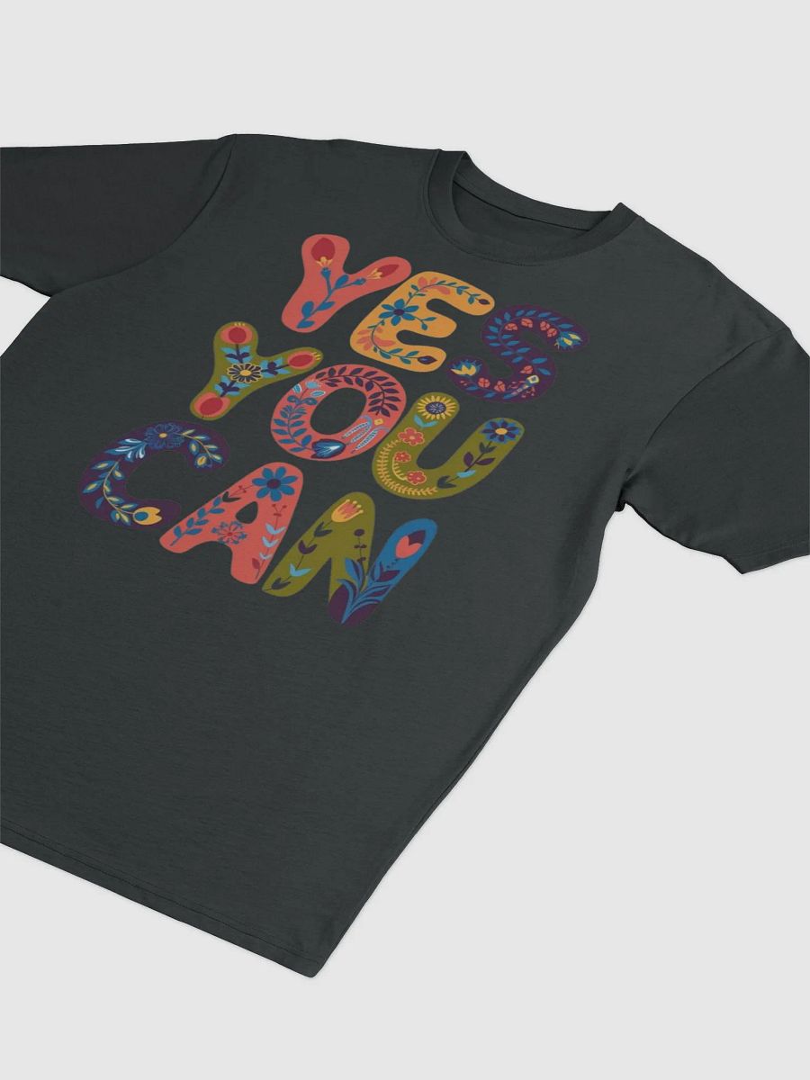 Floral YES YOU CAN Men's Tee product image (3)