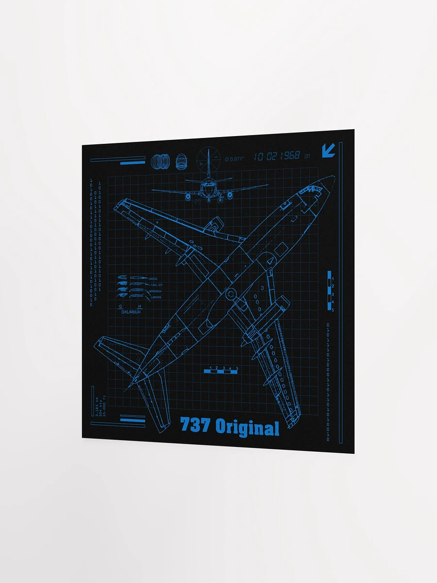 737 Original Blueprint Poster product image (3)