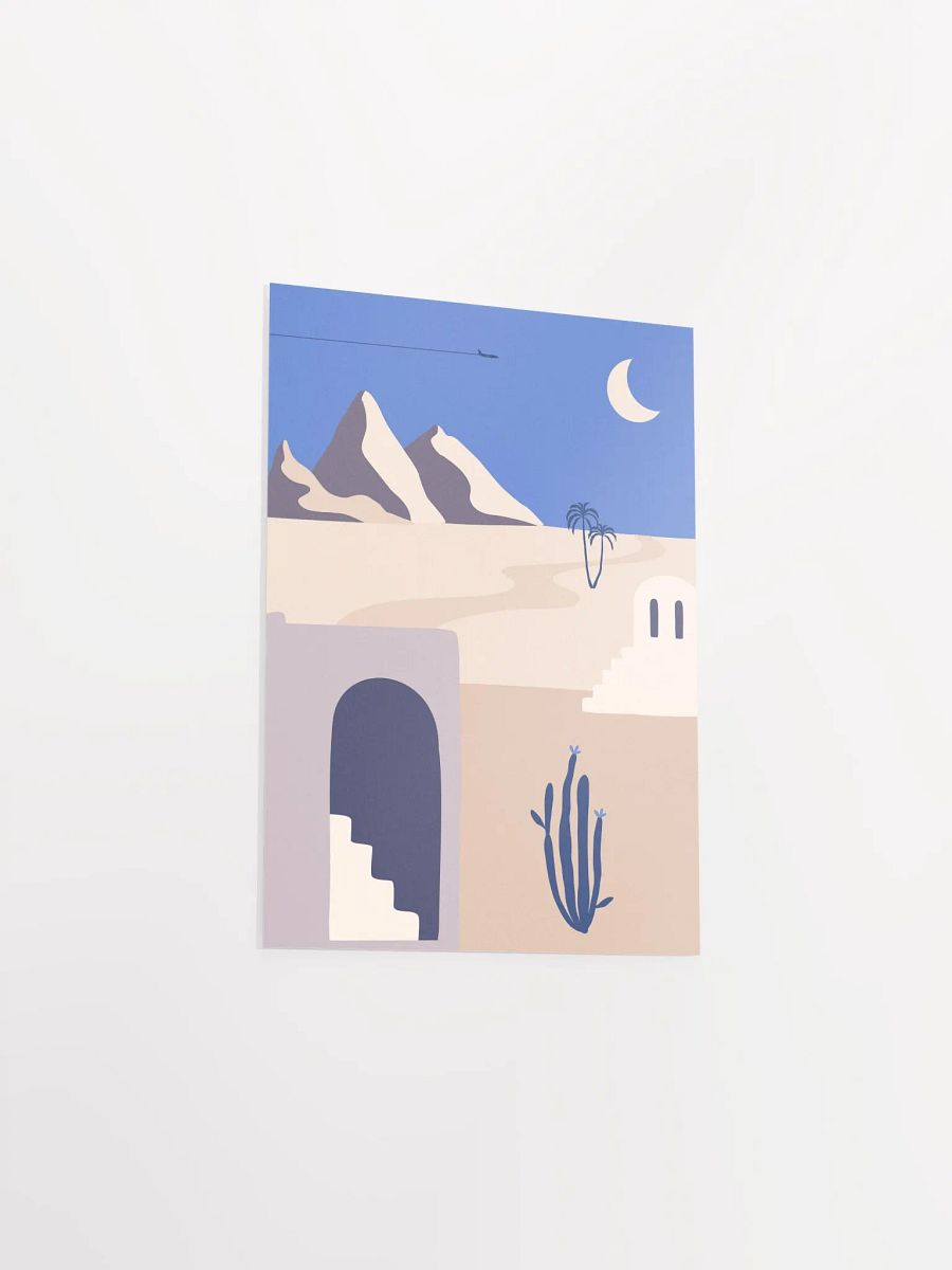 Boho, Boho decor: Egypt, Morocco, Tunisia poster — boho travel poster product image (8)