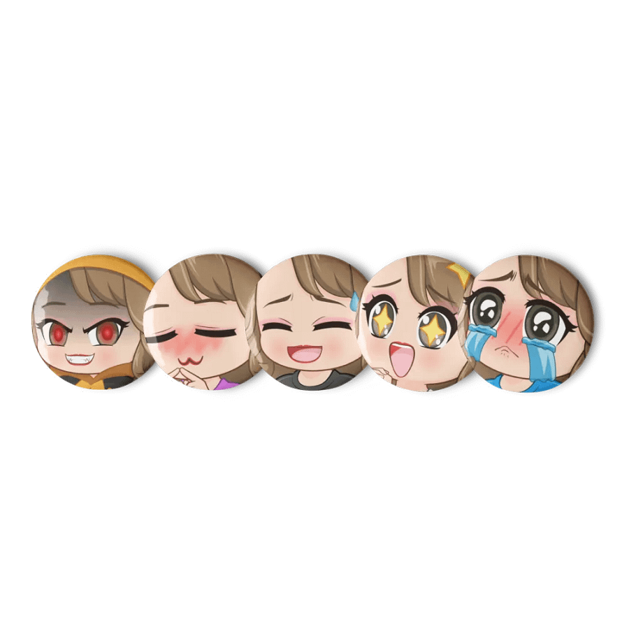 Emote Buttons Set 1 product image (5)
