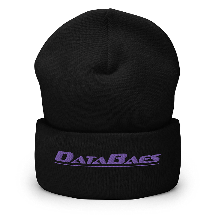 DataBaes Purple Thread Beanie product image (1)