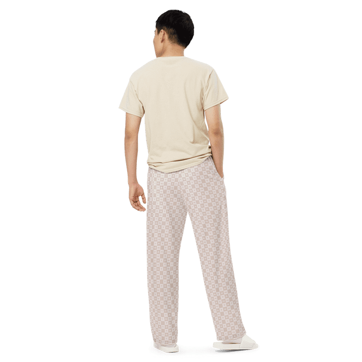 Tonya Beige Checkered Pants product image (2)