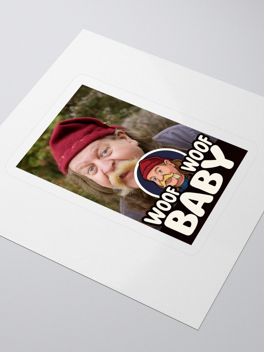 Egil Thorsson Woof Woof Baby sticker product image (9)