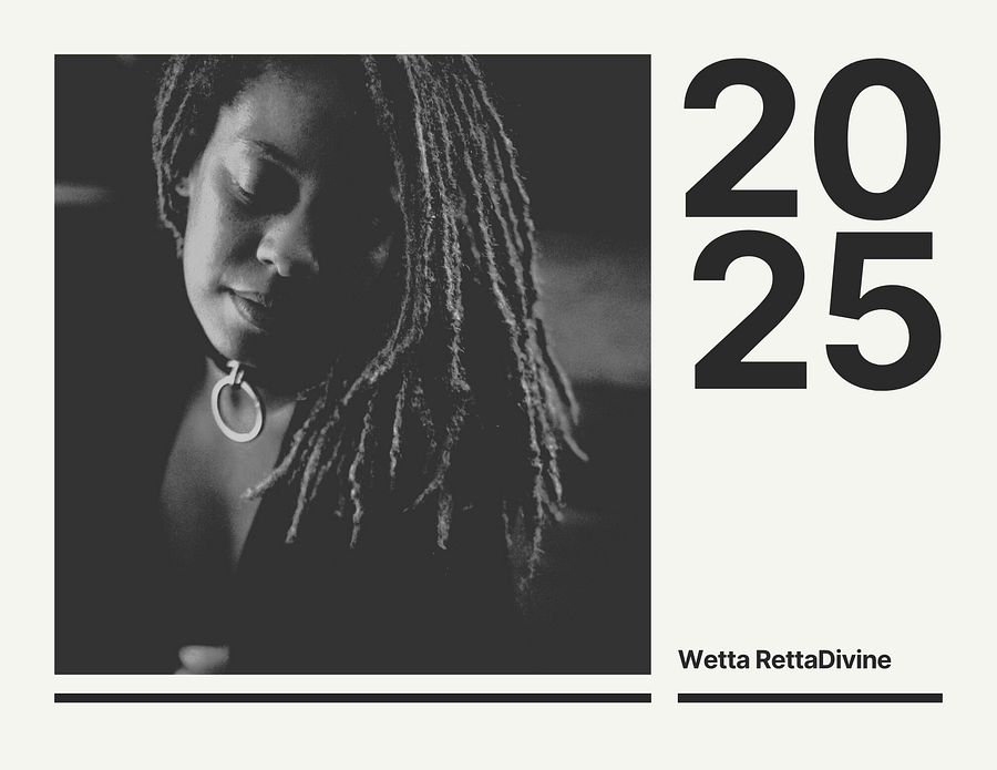Wetta Retta 2025 Wall Calendar: Embrace Elegance with a Sultry Twist product image (1)