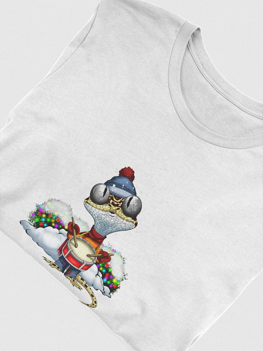 Little Drummer Lizard - White Tee - 🦎 🥁 product image (4)