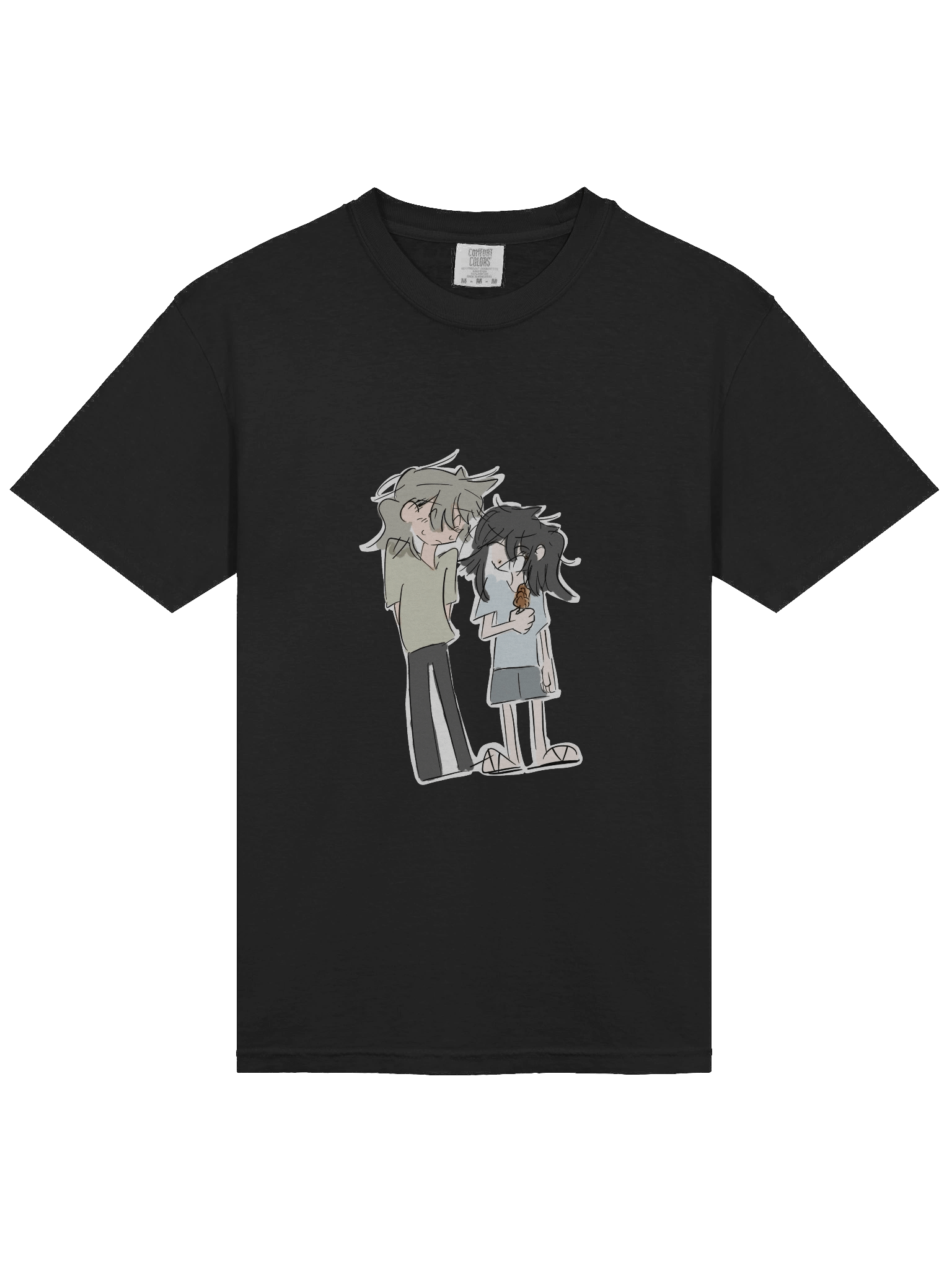 Ei and Nozomi summer T-shirt product image (33)