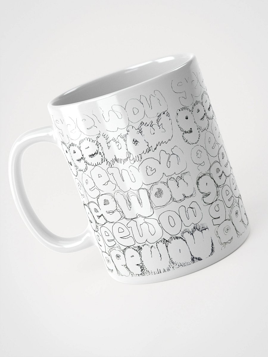 Gee Wow White Glossy Mug product image (7)