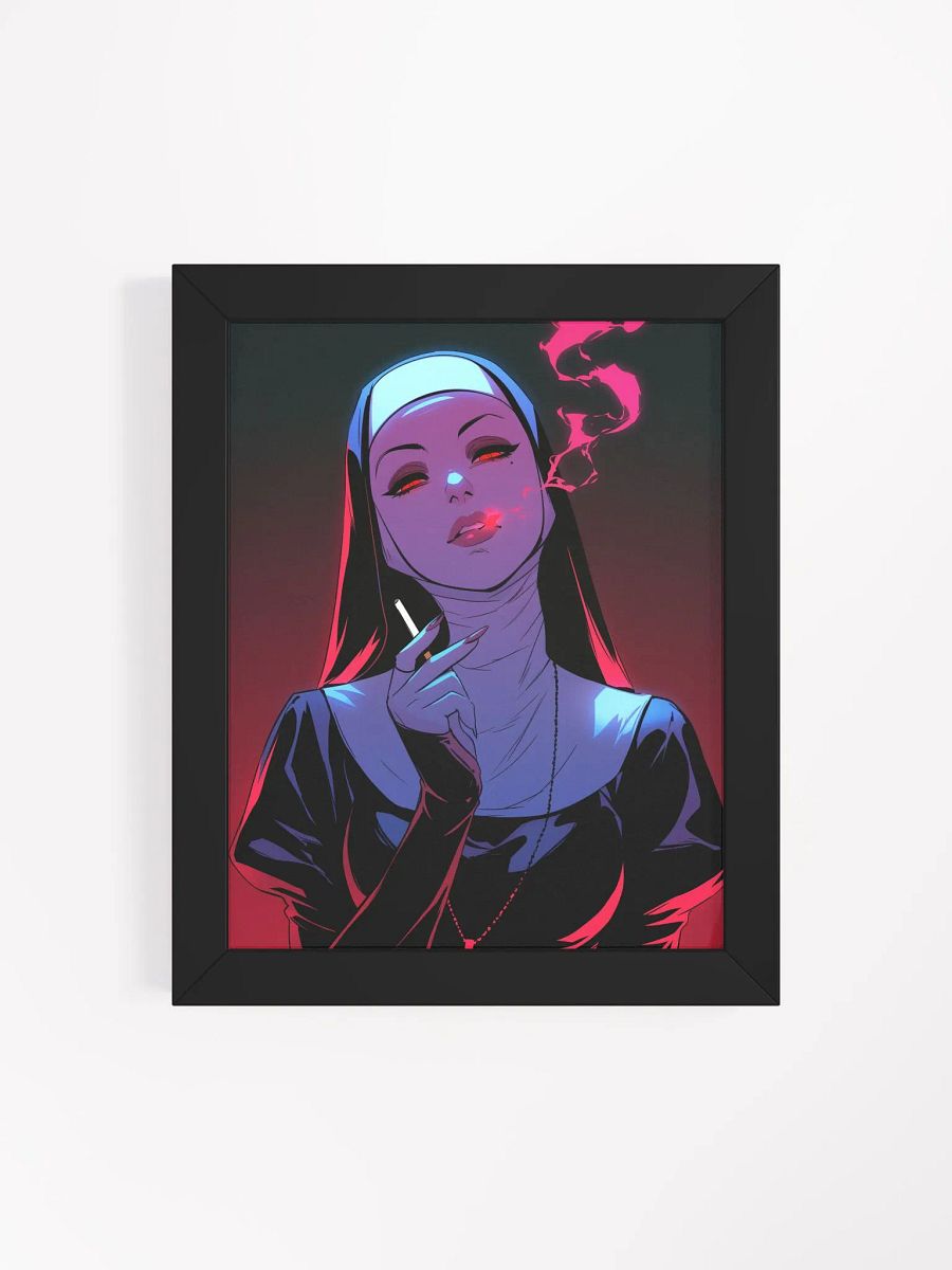 Framed Neon Sister Poster product image (56)