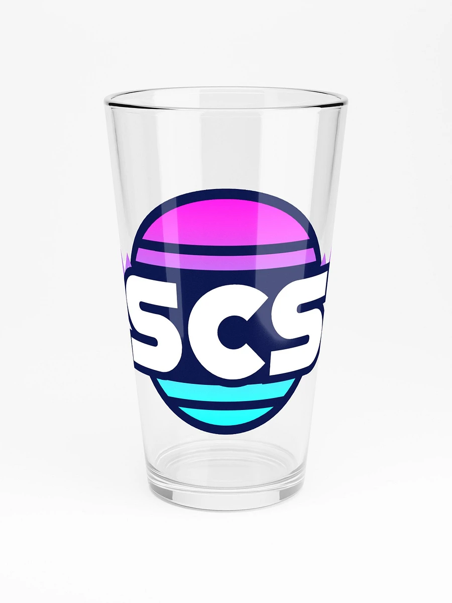 SCS BADGE PINT GLASS product image (3)