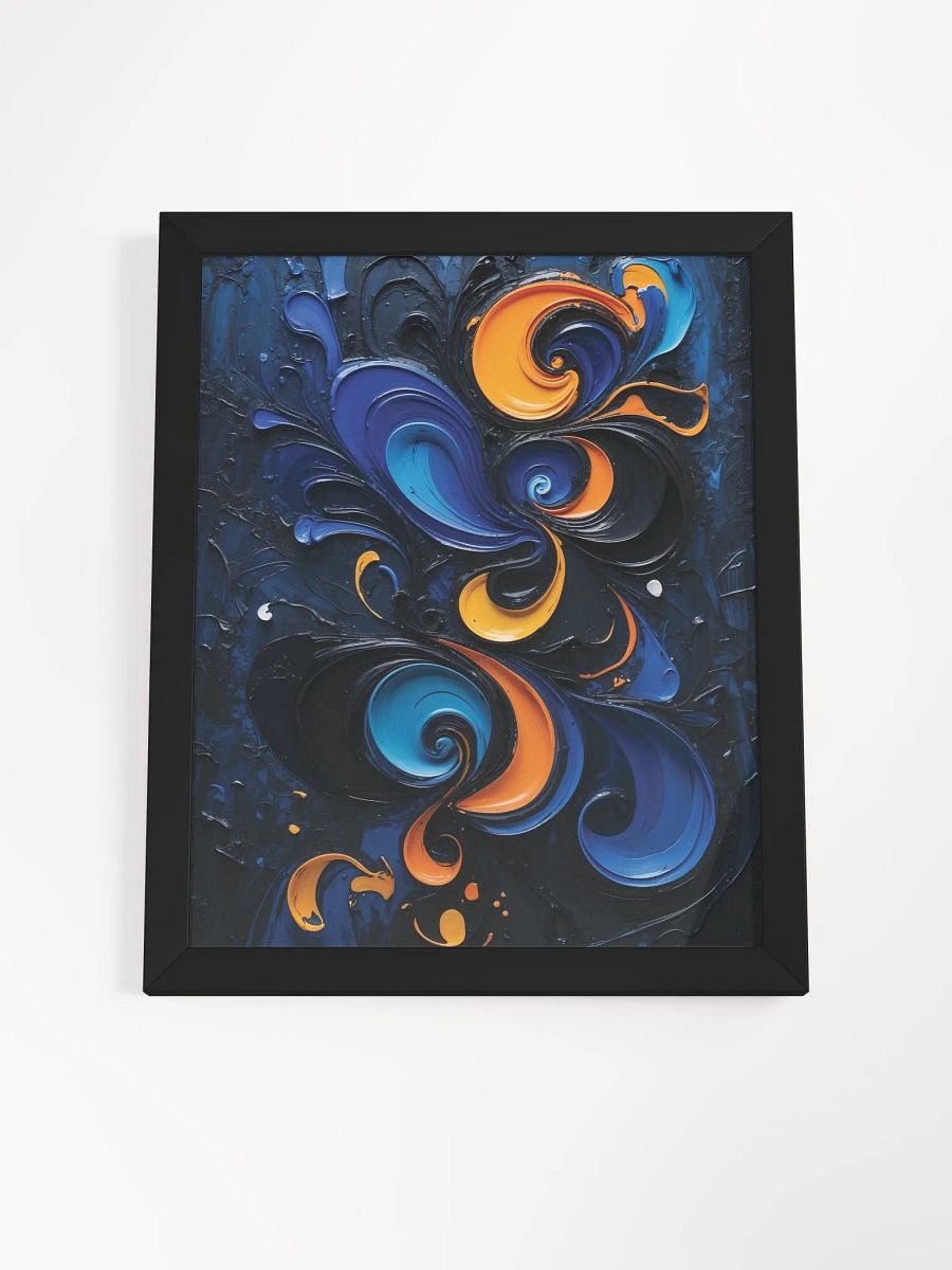 Ethereal Swirls Framed Print product image (22)