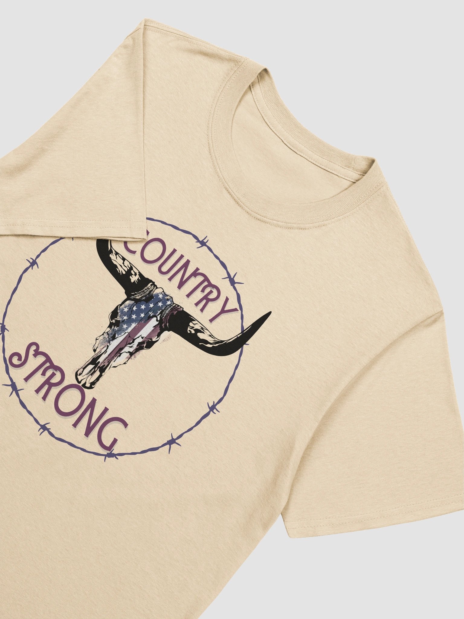 Country Strong Patriot Skull T-Shirt product image (91)