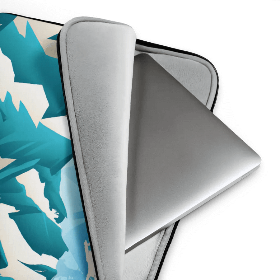 Cubist mountain range laptop sleeve product image (3)