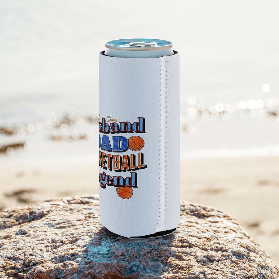 Husband Dad Basketball Legend Can Cooler product image (8)