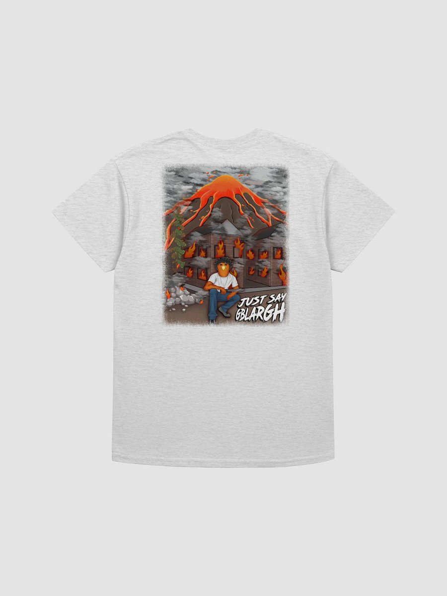 Just Say Gblargh! Distressed Art TShirt product image (2)