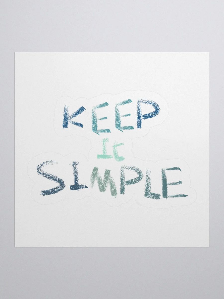 Simplify Your Style Stickers product image (2)