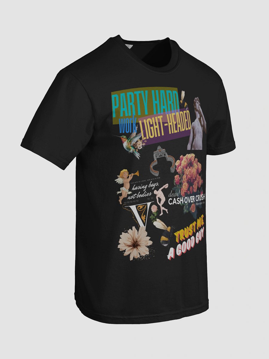 Eclectic Art Collage Cotton Tee product image (48)