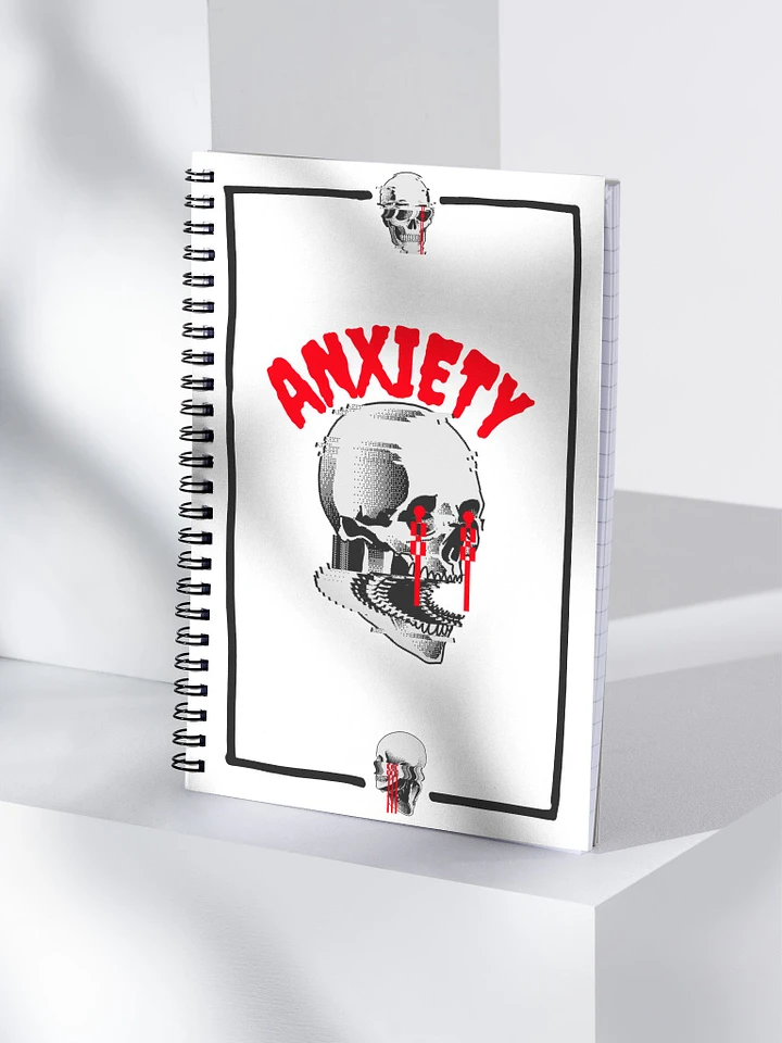 Anxiety spiral notebook product image (1)