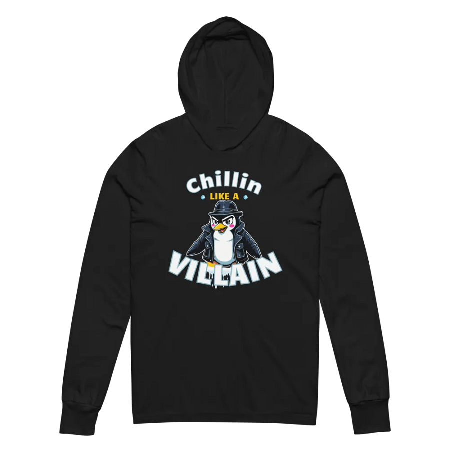 Chillin' Penguin Unisex Hooded Tee product image (7)
