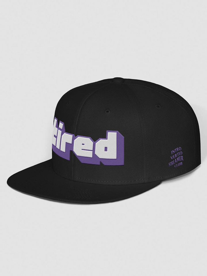Introverted Streamer Club "Tired" Snapback product image (2)