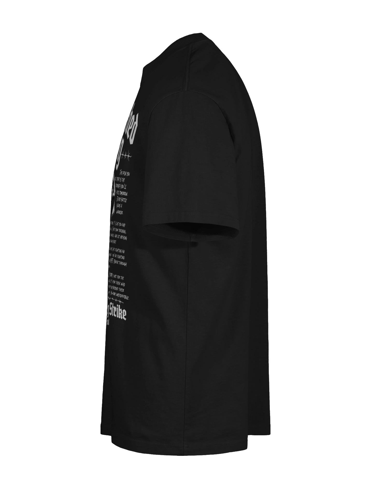 Oversized Black T-shirt - Unmatched Legacy product image (10)