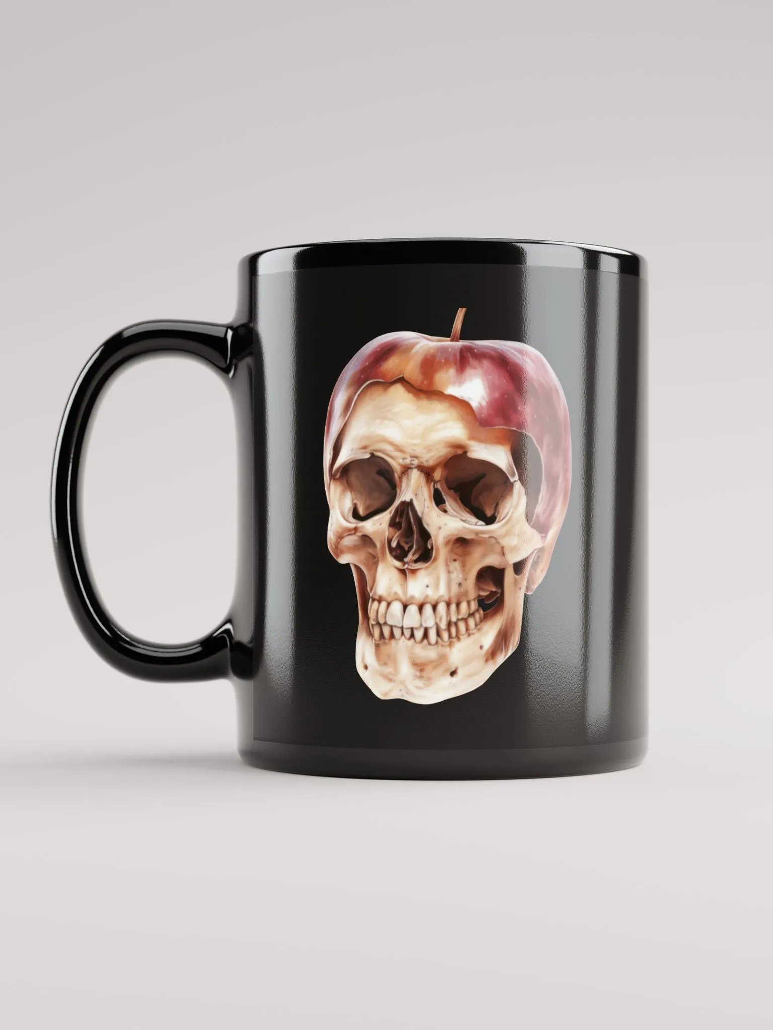 Eerie Apple Skull Mug product image (12)