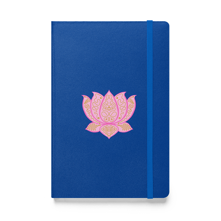 Golden Lotus Hardcover Notebook product image (1)