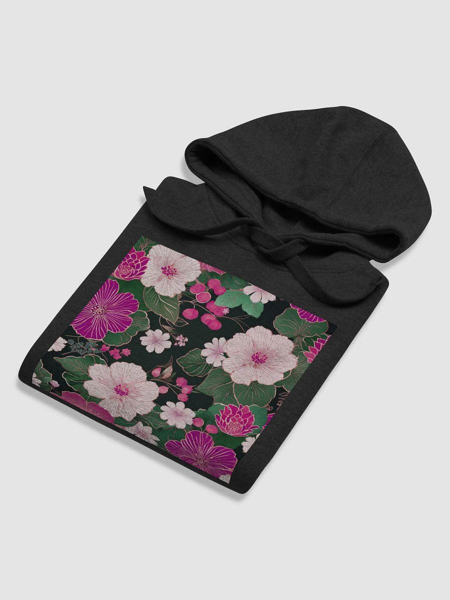 Hoodie Unisex Japanese Flowers Eight product image (6)